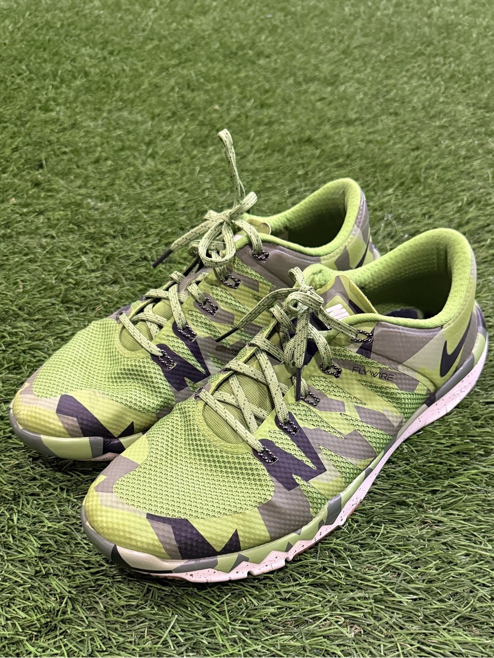Nike Free Flywire Men’s Shoes - Camo Print